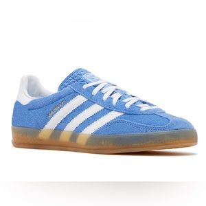 Adidas Gazelle Indoor 'Blue Fusion Gum' suede sneaker trainer